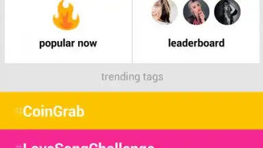 Captura de tela de musical.ly Lite 2