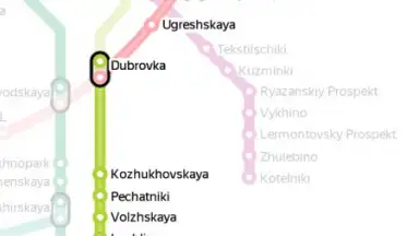 Captura de tela de Yandex.Metro 3