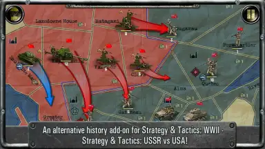 Captura de tela de Strategy & Tactics: USSR vs USA 6
