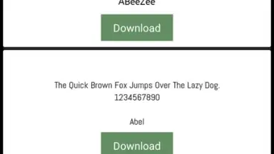 Captura de tela de GxFonts - Custom fonts for Samsung Galaxy 4