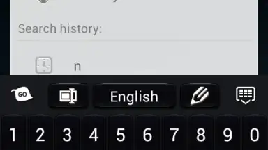 Captura de tela de Black Style Keyboard 3