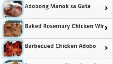 Captura de tela de Pinoy Food Recipes 8