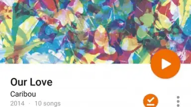 Captura de tela de Google Play Music 3