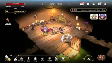 Captura de tela de The Witch's Knight 1