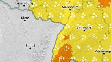 Captura de tela de WarnWetter 13