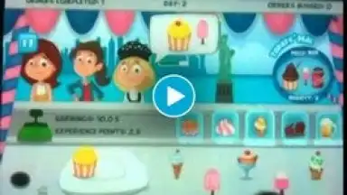 Captura de tela de CupCake Dash-Cooking Game 1