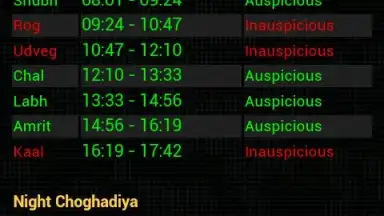 Captura de tela de Hindu Calendar 10