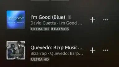 Captura de tela de Amazon Music 13