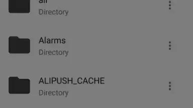 Captura de tela de Framaroot File Manager 3