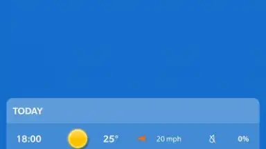 Captura de tela de Weather Crave 2