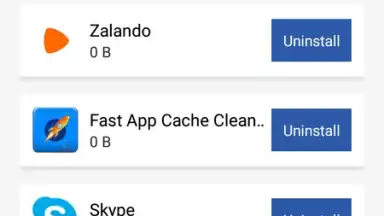 Captura de tela de Fast App Cache Cleaner 2