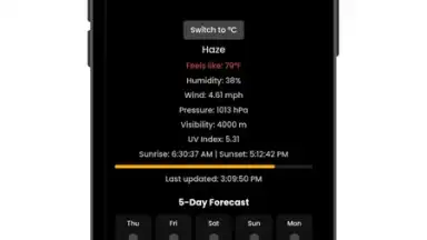 Captura de tela de ForecastPro 2