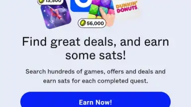 Captura de tela de ZBD: Earn Bitcoin Rewards 8