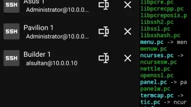 Captura de tela de Shell 5