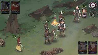 Captura de tela de Ash of Gods: Tactics 6