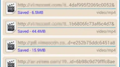 Captura de tela de AVD Android Video Downloader 1