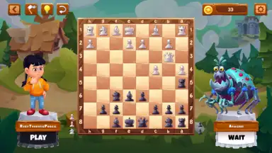 Captura de tela de Chess Adventure 1