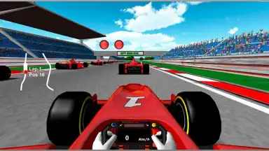 Captura de tela de Formula Unlimited Racing 2