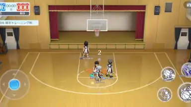 Captura de tela de Kuroko's Basketball Street Rivals 6