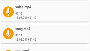 Captura de tela de Sound Recorder 3