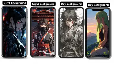 Captura de tela de Anime launcher KawaiDroid 2