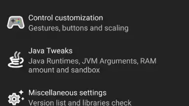 Captura de tela de PojavLauncher (Minecraft: Java Edition) 2