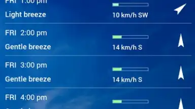 Captura de tela de Transparent Clock Weather Cisco 3