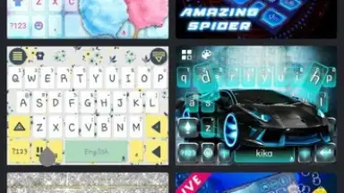 Captura de tela de Kika Keyboard 2