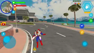 Captura de tela de Spider Rope Hero Man 2