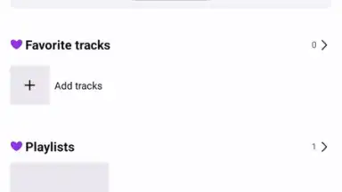 Captura de tela de Deezer 8