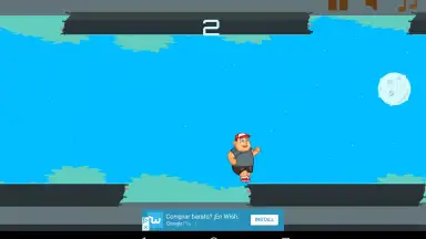 Captura de tela de Chubby Speed Run 3
