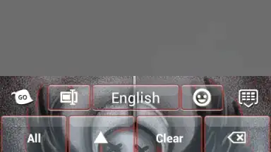 Captura de tela de Emo Angel Keyboard 2