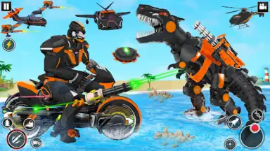 Captura de tela de Dino Robot Game 3