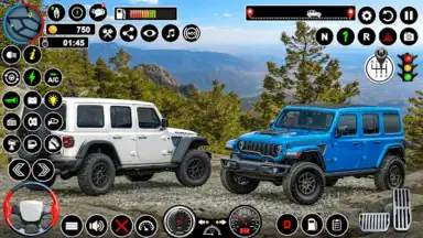 Captura de tela de Offroad Jeep Driving:Jeep Game 4