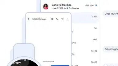 Captura de tela de Google Messages 6