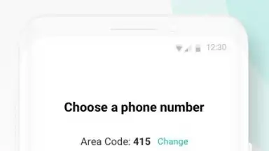 Captura de tela de 2ndLine Second Phone Number 1