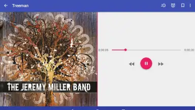 Captura de tela de Material Audiobook Player 2