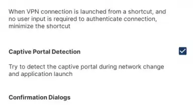 Captura de tela de OpenVPN Connect 13