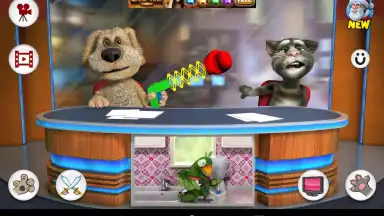 Captura de tela de Talking Tom and Ben News Free 1