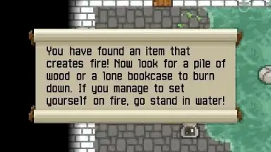Captura de tela de Your Pixel Dungeon 3