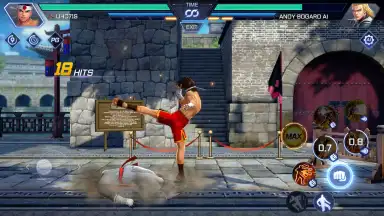 Captura de tela de The King of Fighters ARENA 11