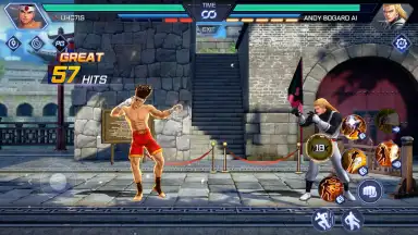 Captura de tela de The King of Fighters ARENA 5