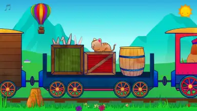Captura de tela de Animal Train 6