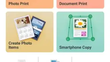Captura de tela de Canon PRINT Inkjet/SELPHY 1