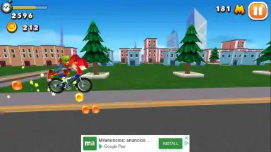 Captura de tela de Bike Race 3D 7