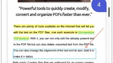Captura de tela de PDFelement - PDF Reader and Annotator 16