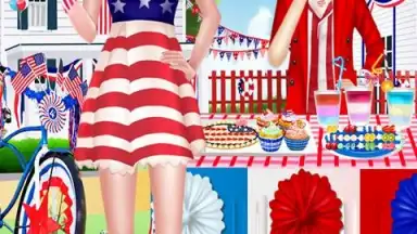 Captura de tela de Independence Day Party 3