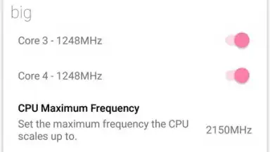Captura de tela de Kernel Adiutor 4