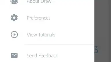Captura de tela de Adobe Illustrator Draw 7