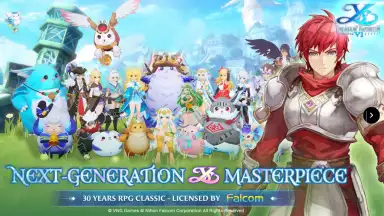 Captura de tela de Ys 6 Mobile VNG 6